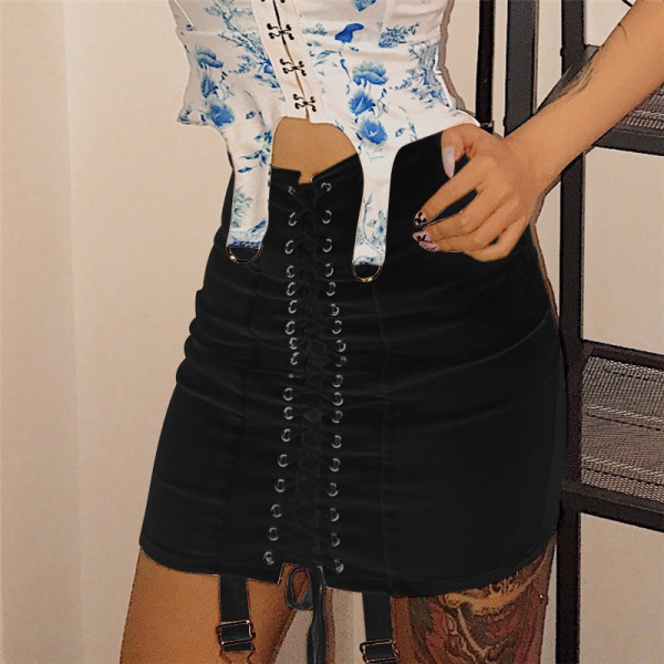 Cross-Gartered Skirt | RepLadies