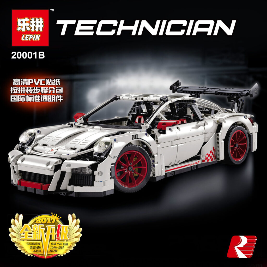 Lepin / King 20001B Technician Porsche 911 (White) Toy